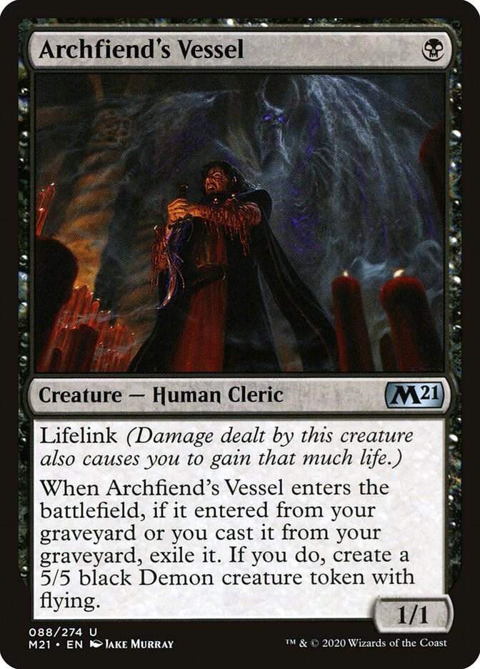 Archfiend's Vessel [Core Set 2021] 88