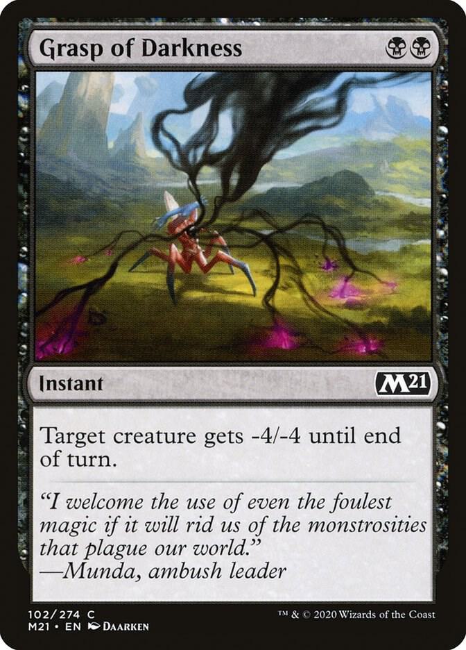 Grasp of Darkness [Core Set 2021] 102