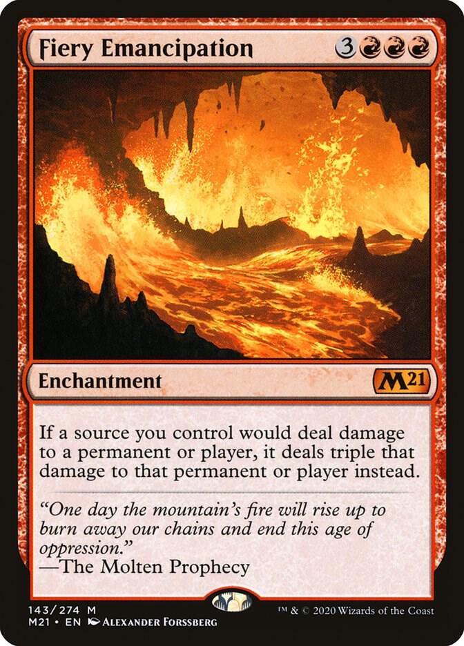 Fiery Emancipation [Core Set 2021] 143