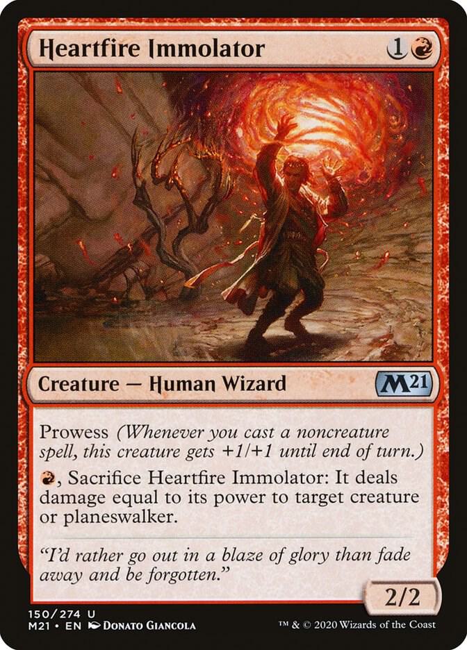 Heartfire Immolator [Core Set 2021] 150