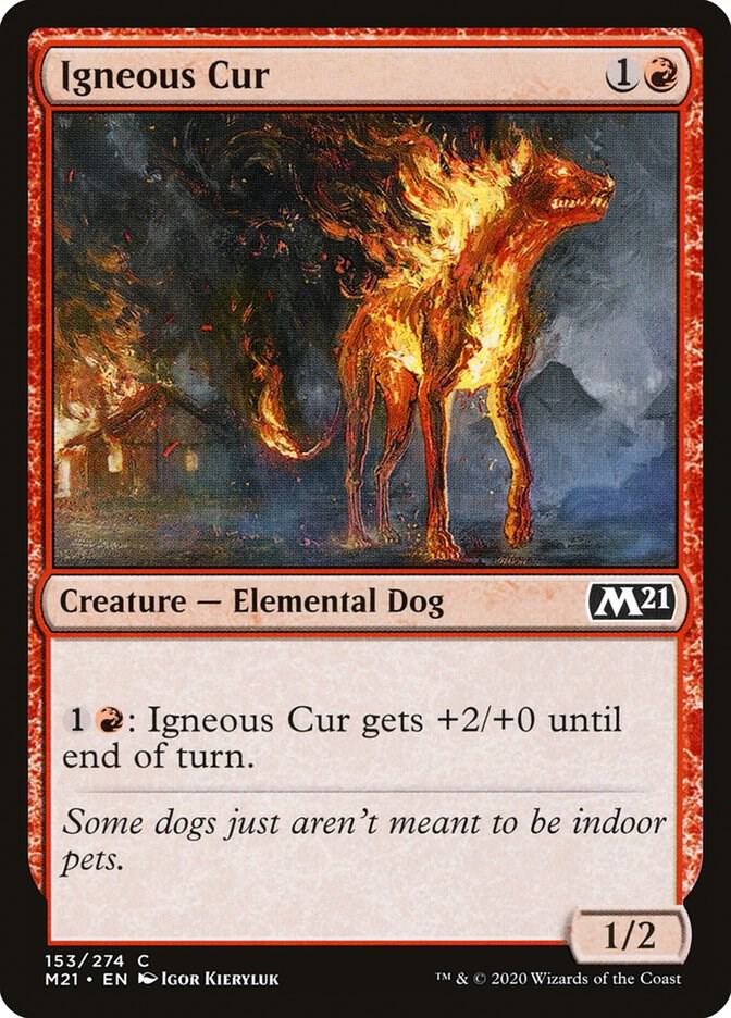 Igneous Cur [Core Set 2021] 153