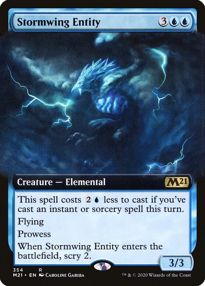 Stormwing Entity (Extended Art) [Core Set 2021] 354
