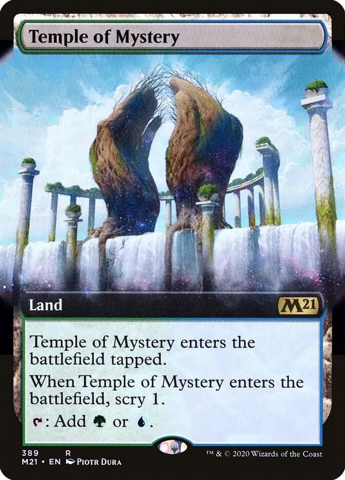 Temple of Mystery (Extended Art) [Core Set 2021] 389