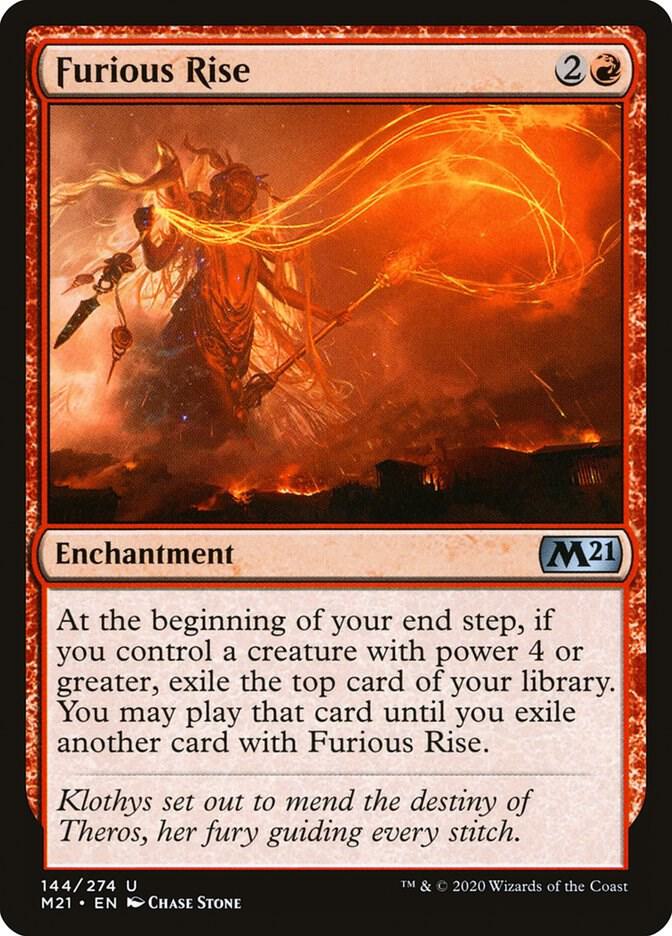 Furious Rise [Core Set 2021] 144