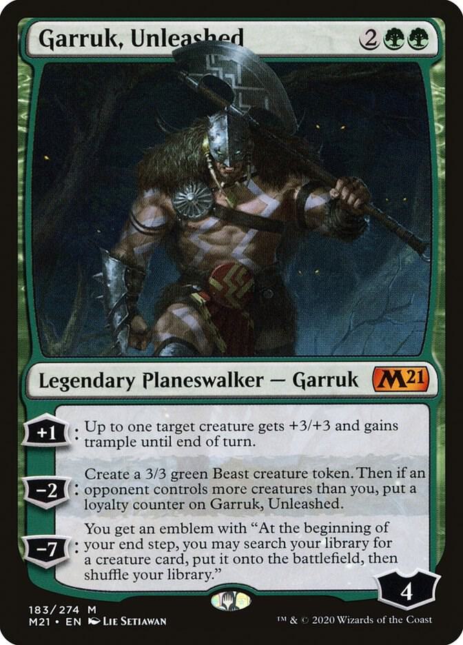 Garruk, Unleashed [Core Set 2021] 183