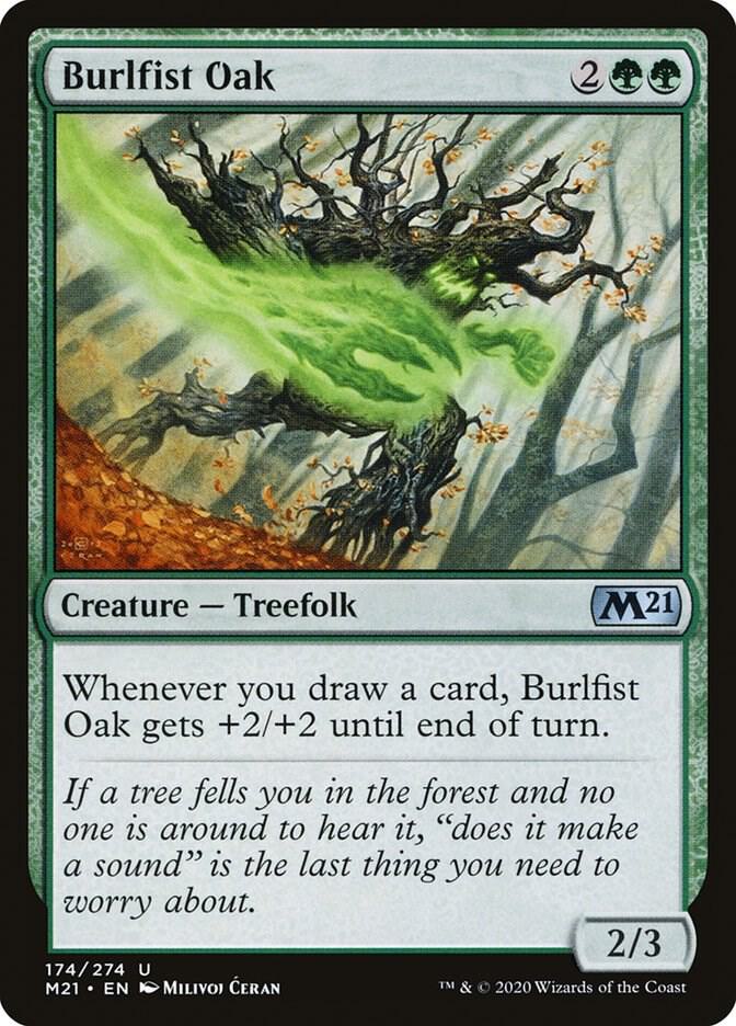 Burlfist Oak [Core Set 2021] 174