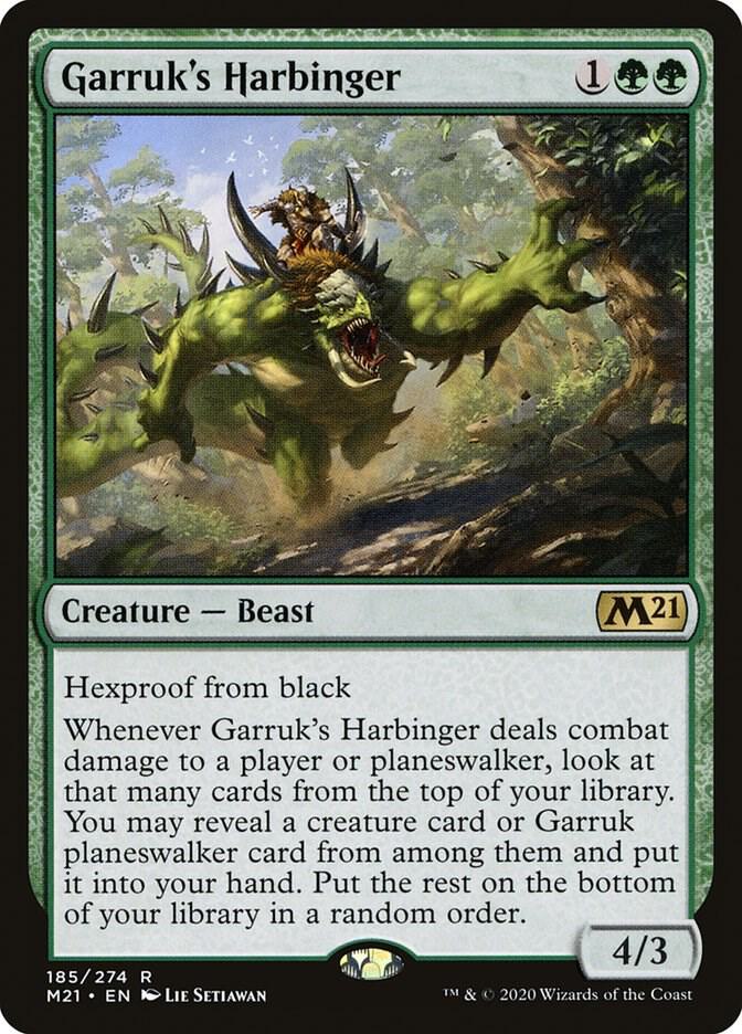 Garruk's Harbinger [Core Set 2021] 185