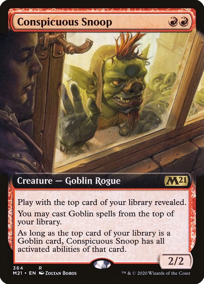 Conspicuous Snoop (Extended Art) [Core Set 2021] 364