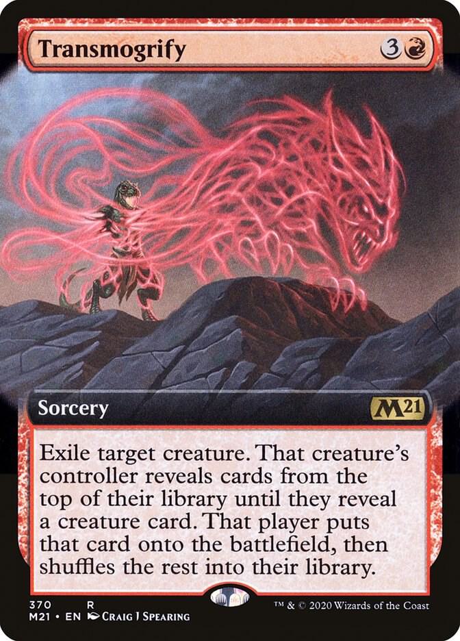 Transmogrify (Extended Art) [Core Set 2021] 370