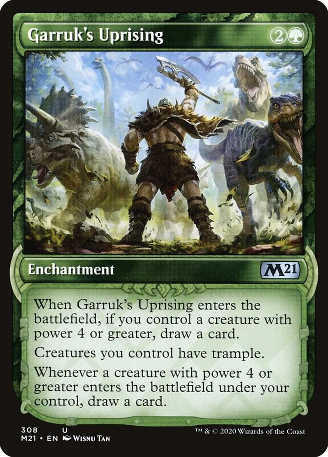 Garruk's Uprising (Showcase) [Core Set 2021] 308