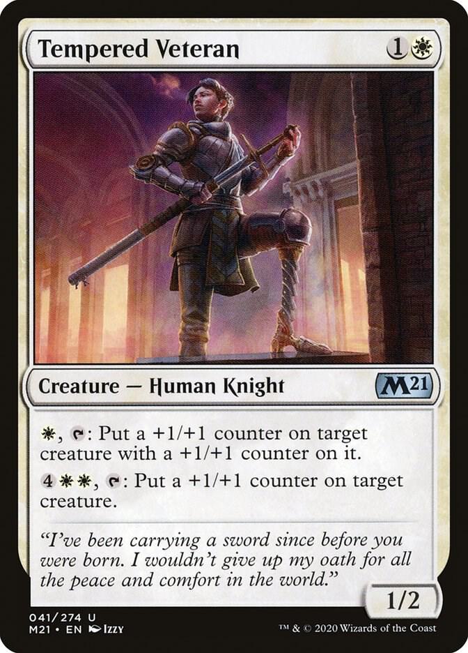 Tempered Veteran [Core Set 2021] 41