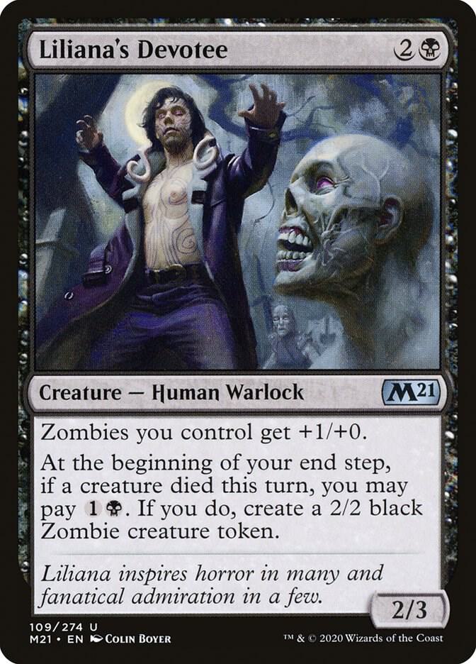 Liliana's Devotee [Core Set 2021] 109