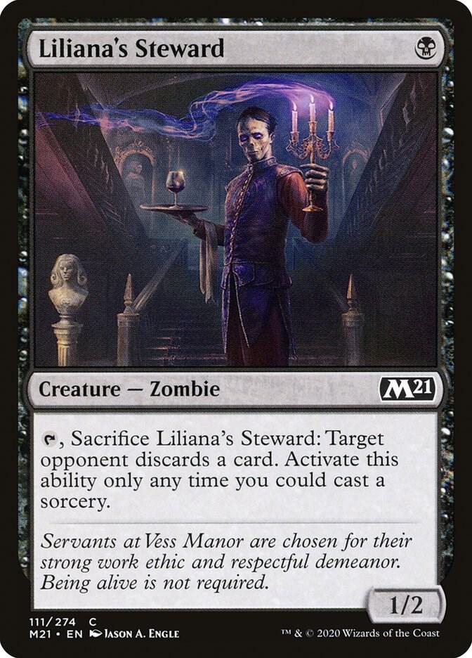 Liliana's Steward [Core Set 2021] 111
