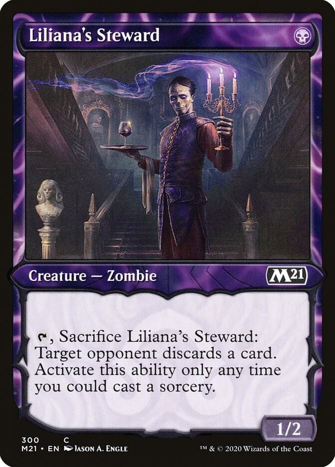 Liliana's Steward (Showcase) [Core Set 2021] 300