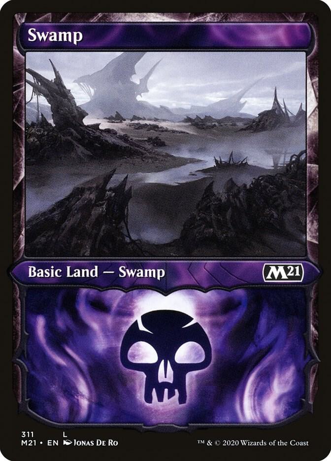 Swamp (Showcase) [Core Set 2021] 311