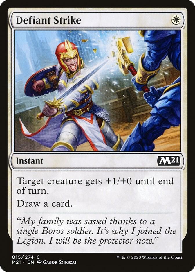 Defiant Strike [Core Set 2021] 15