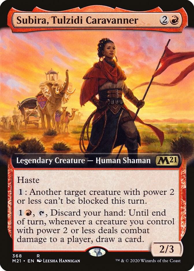 Subira, Tulzidi Caravanner (Extended Art) [Core Set 2021] 368