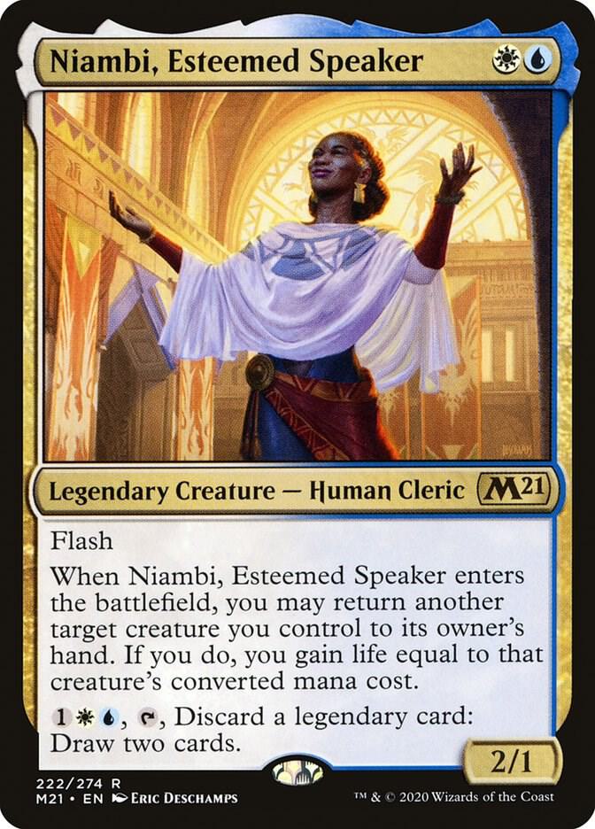 Niambi, Esteemed Speaker [Core Set 2021] 222