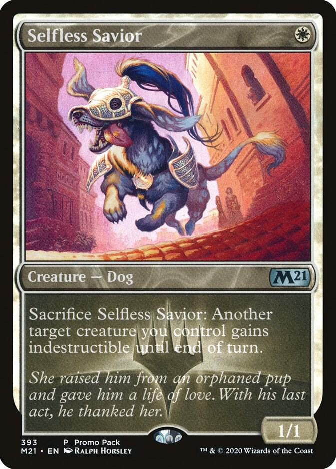 Selfless Savior [Promo Pack: Core Set 2021] 393
