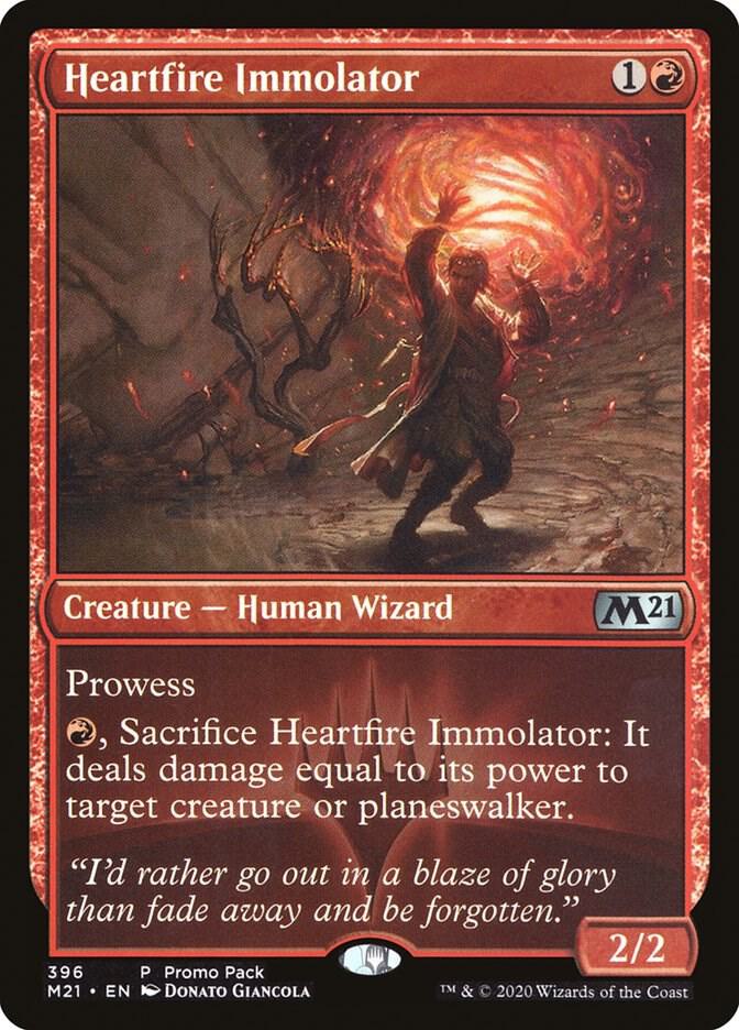 Heartfire Immolator [Promo Pack: Core Set 2021] 396