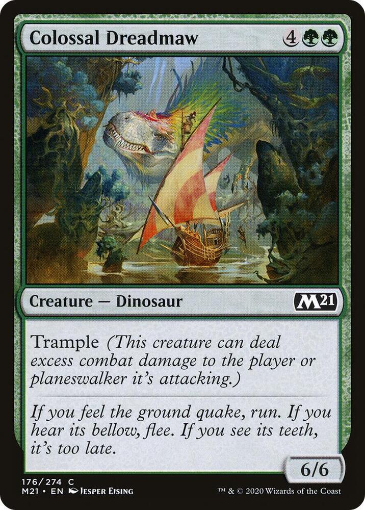 Colossal Dreadmaw [Core Set 2021] 176