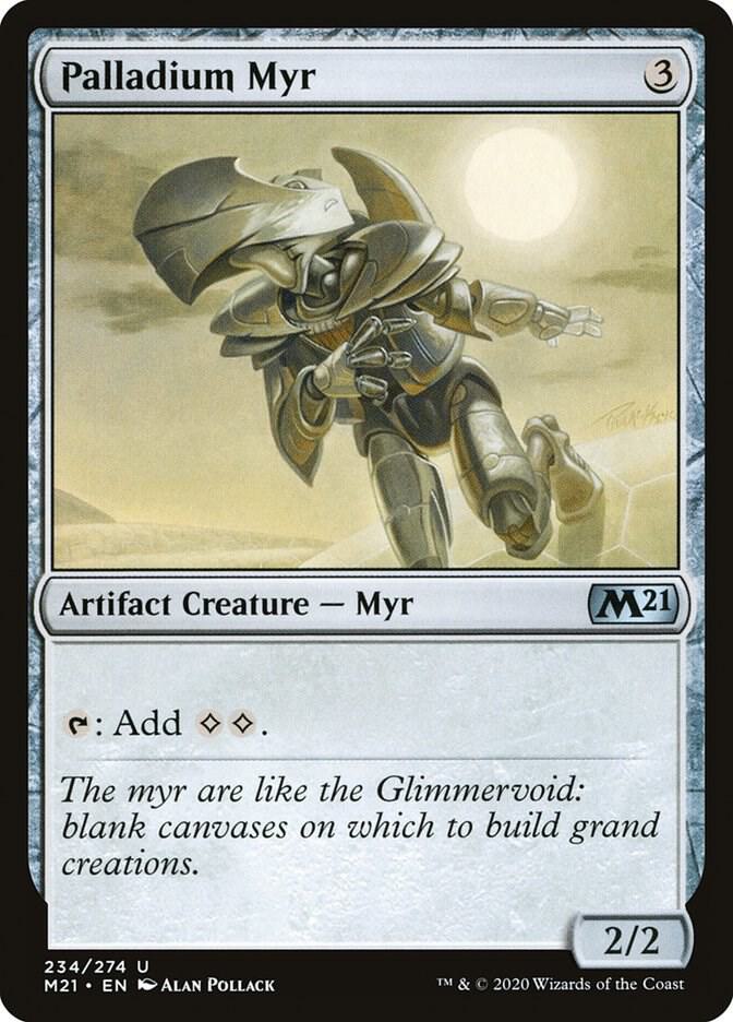 Palladium Myr [Core Set 2021] 234