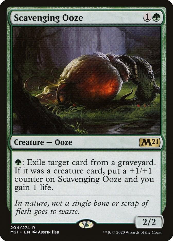 Scavenging Ooze [Core Set 2021] 204