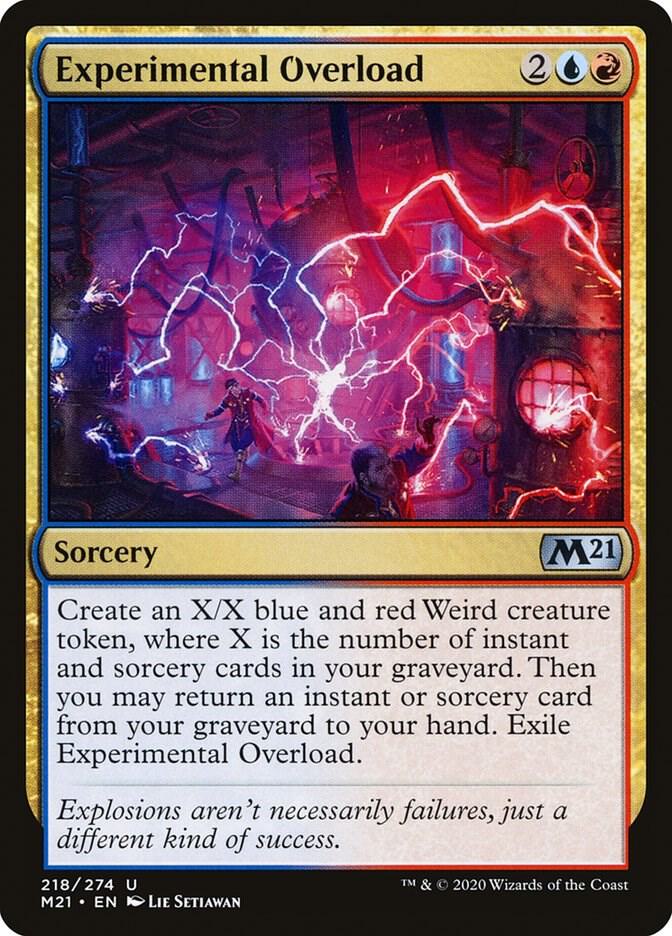 Experimental Overload [Core Set 2021] 218