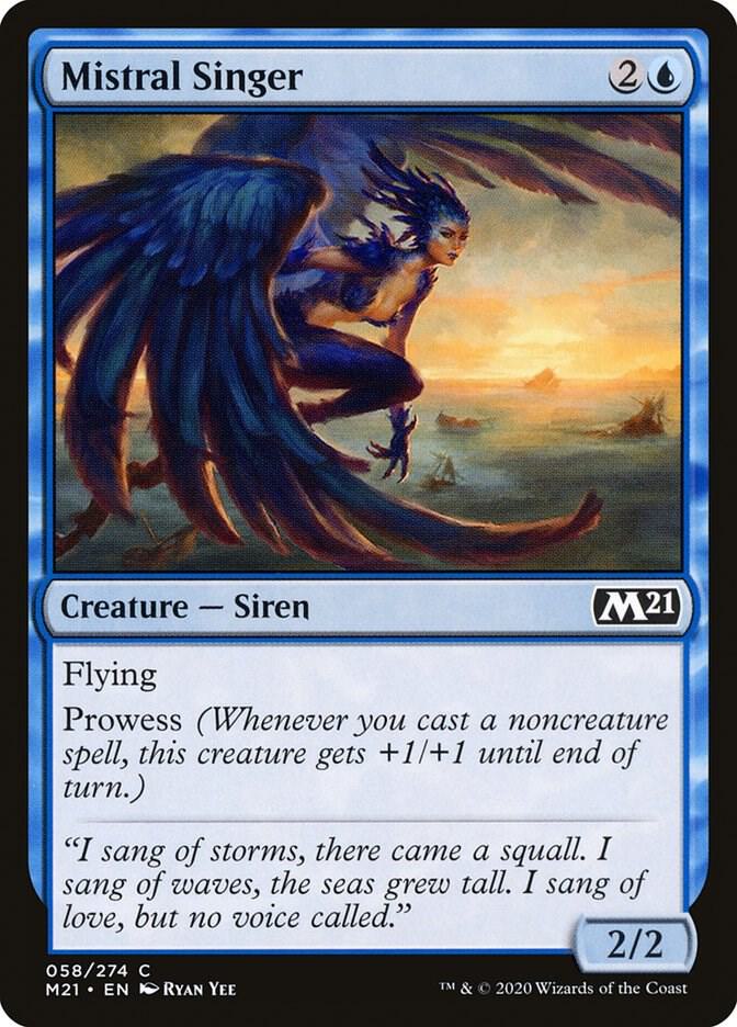 Mistral Singer [Core Set 2021] 58