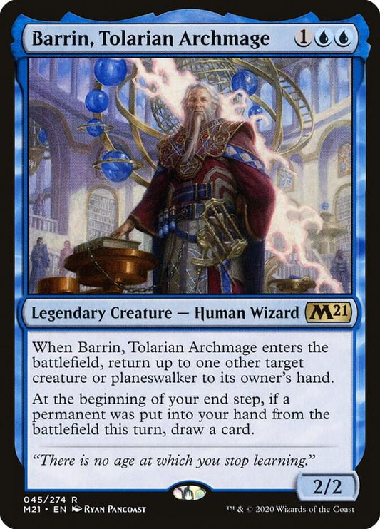 Barrin, Tolarian Archmage [Core Set 2021] 45