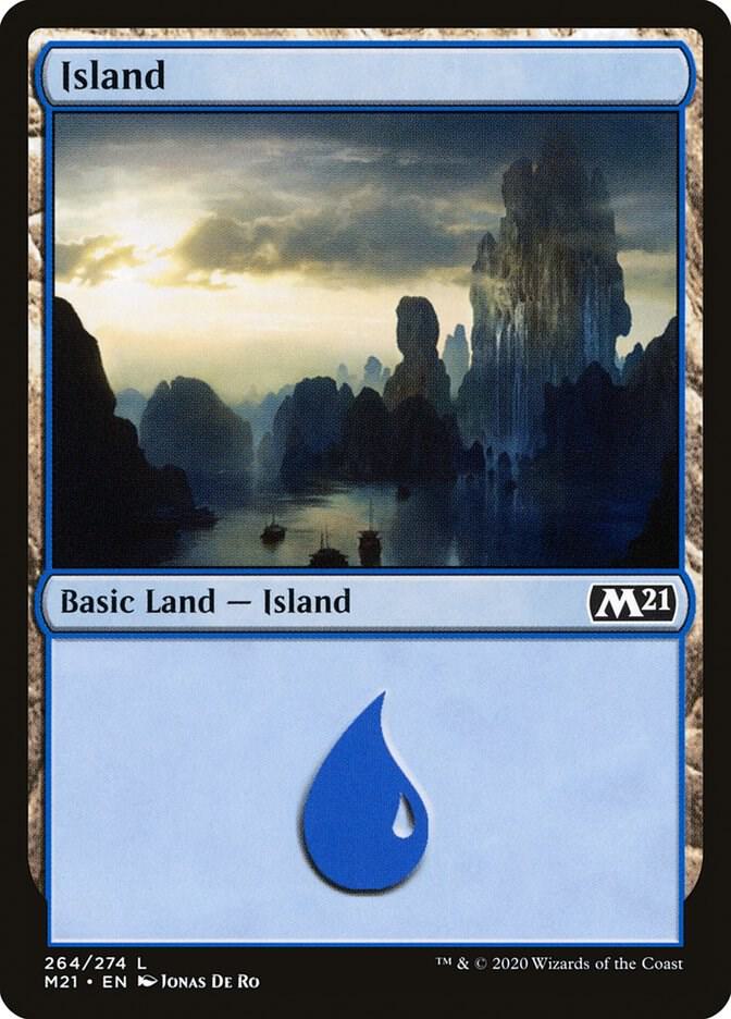 Island (264) [Core Set 2021] 264