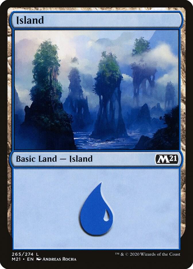 Island (265) [Core Set 2021] 265