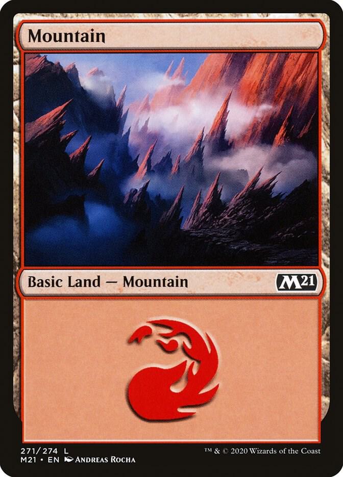Mountain (271) [Core Set 2021] 271