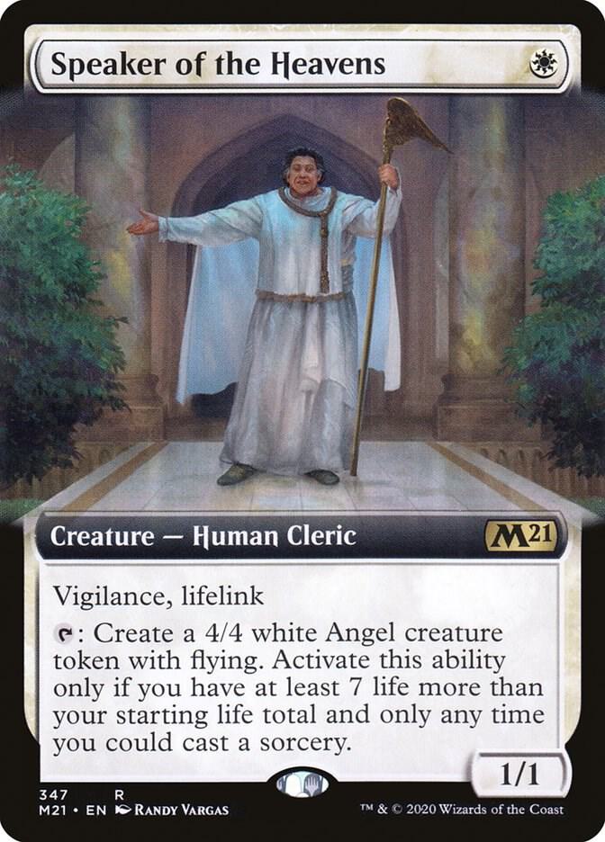 Speaker of the Heavens (Extended Art) [Core Set 2021] 347