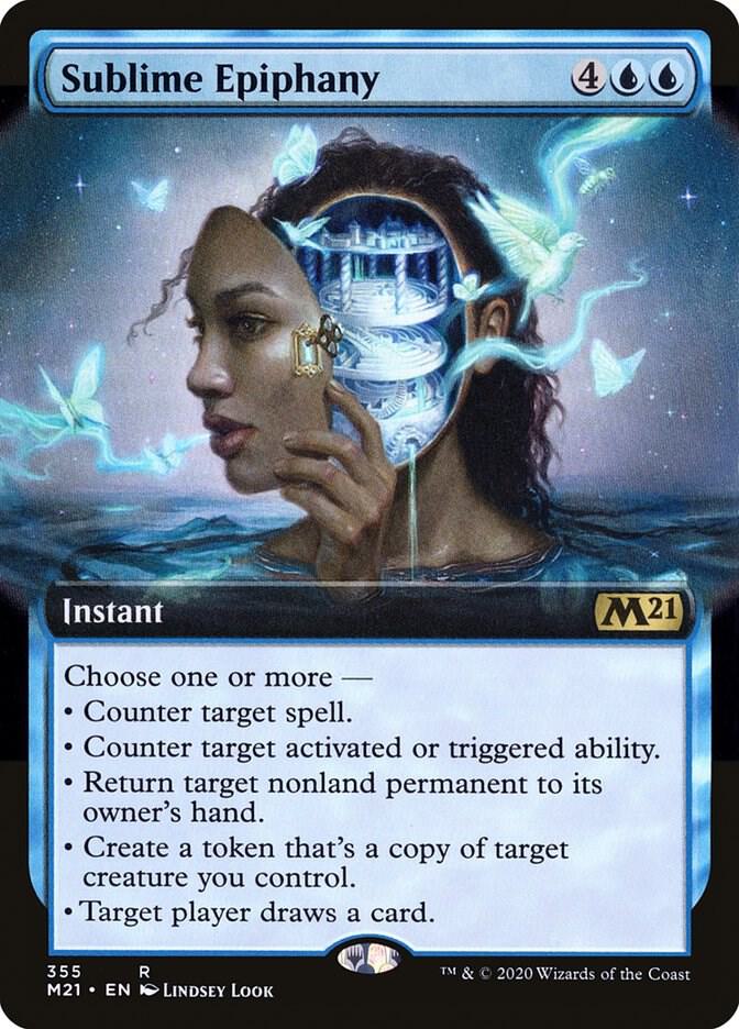 Sublime Epiphany (Extended Art) [Core Set 2021] 355