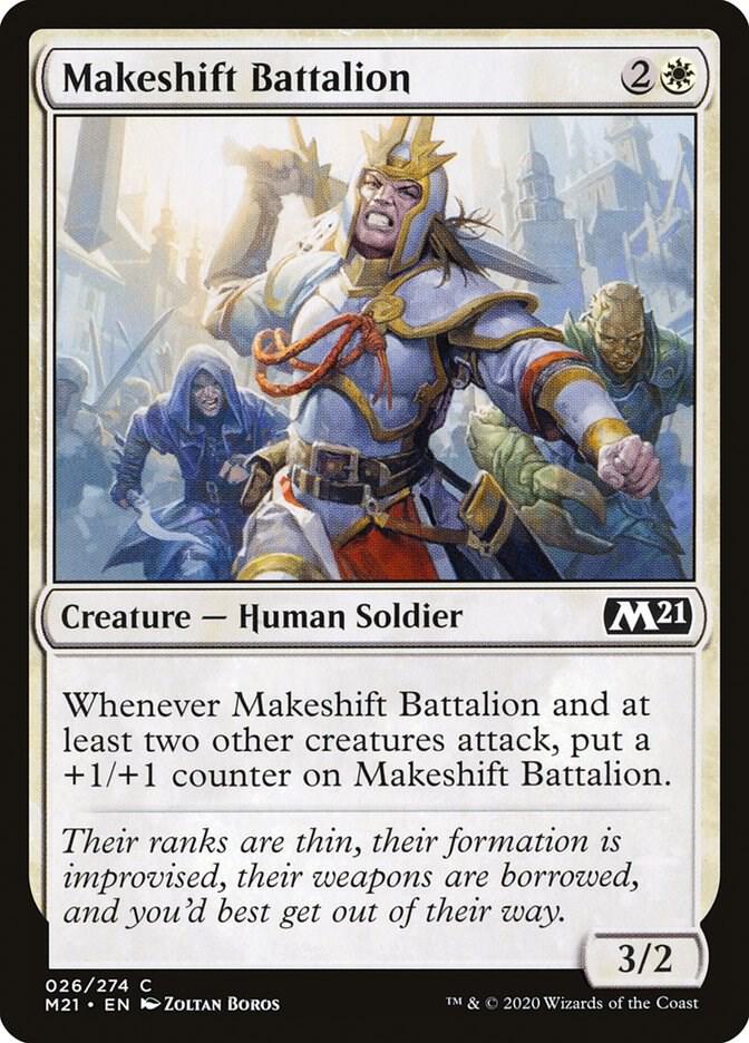Makeshift Battalion [Core Set 2021] 26