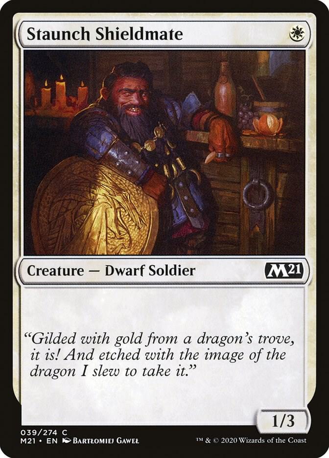 Staunch Shieldmate [Core Set 2021] 39