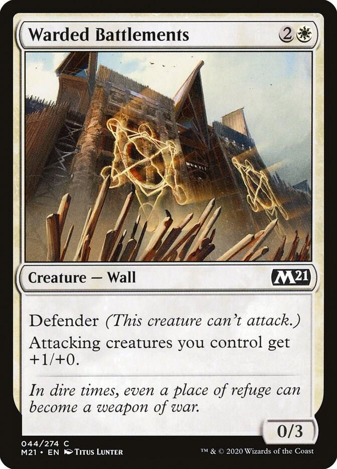 Warded Battlements [Core Set 2021] 44