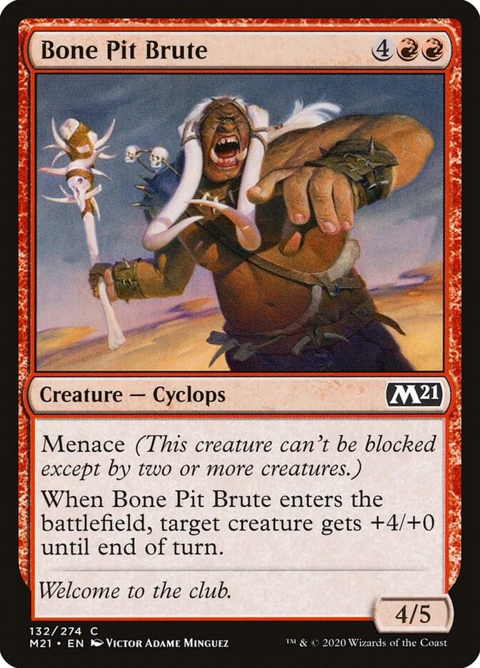 Bone Pit Brute [Core Set 2021] 132