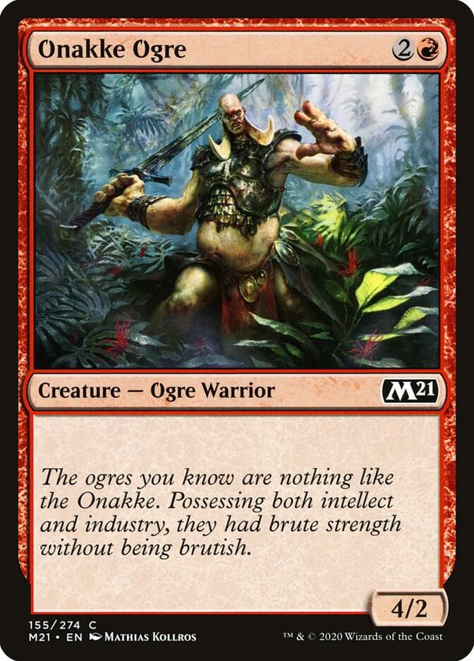 Onakke Ogre [Core Set 2021] 155
