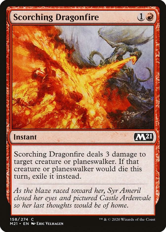 Scorching Dragonfire [Core Set 2021] 158
