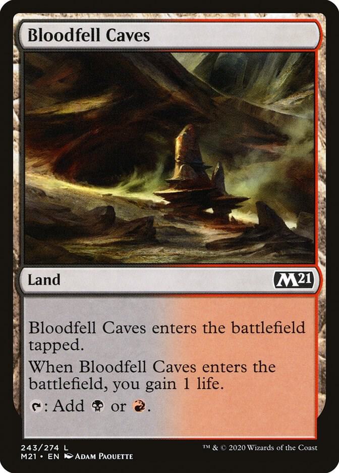 Bloodfell Caves [Core Set 2021] 243