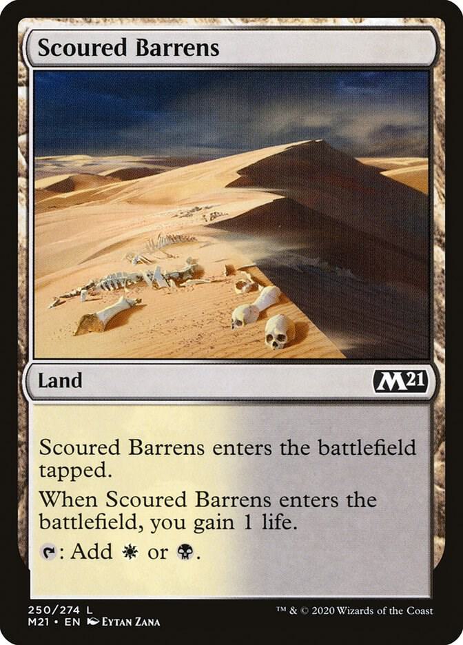 Scoured Barrens [Core Set 2021] 250