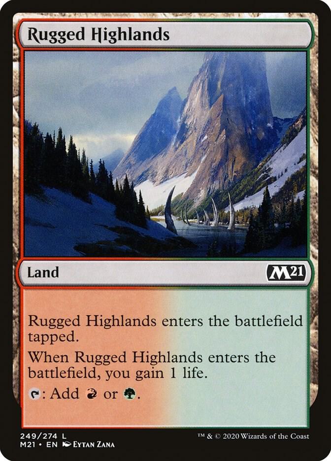 Rugged Highlands [Core Set 2021] 249