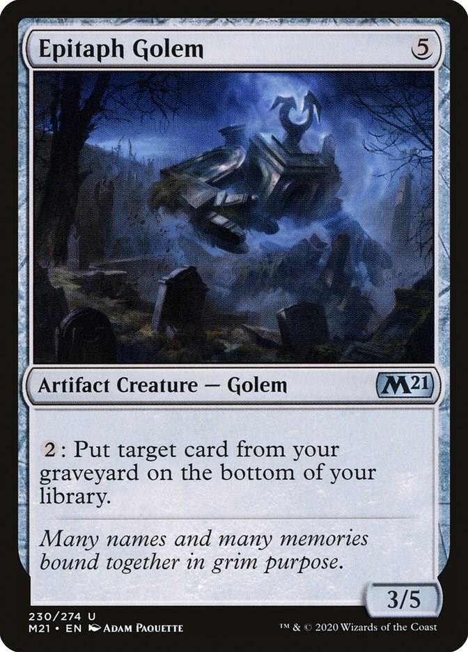 Epitaph Golem [Core Set 2021] 230