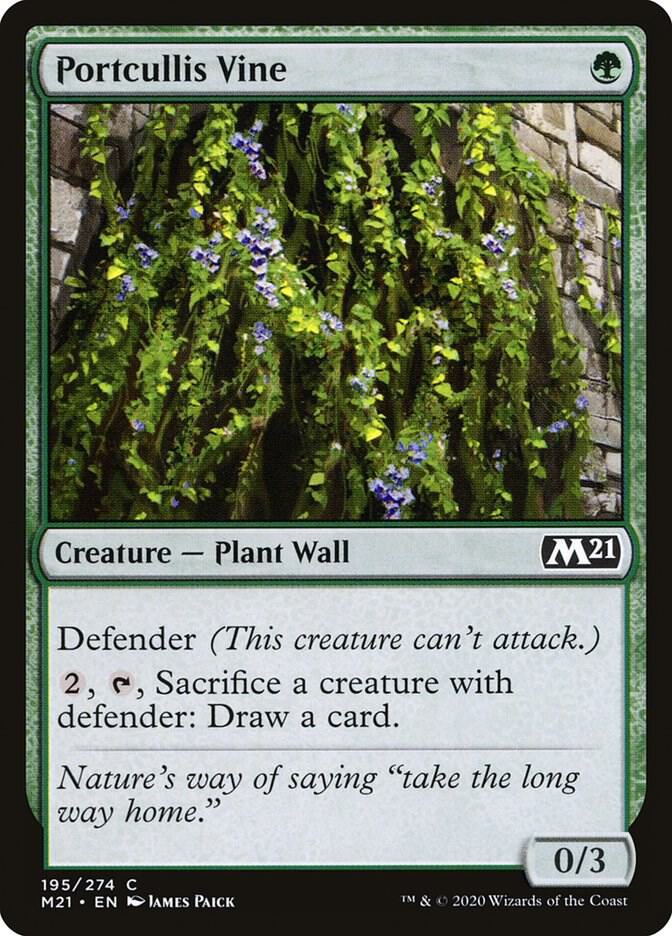 Portcullis Vine [Core Set 2021] 195