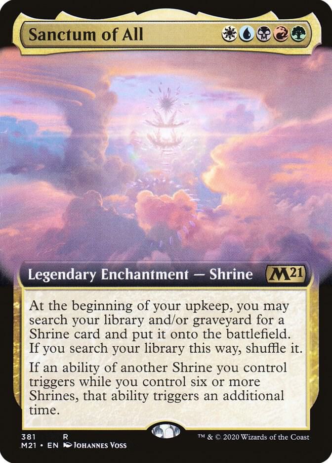 Sanctum of All (Extended Art) [Core Set 2021] 381