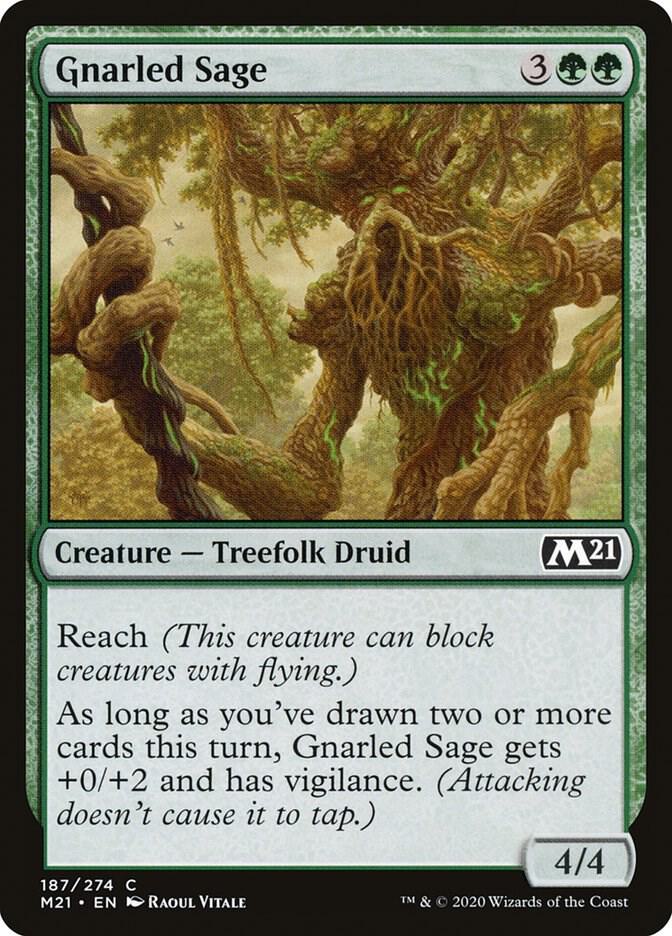 Gnarled Sage [Core Set 2021] 187