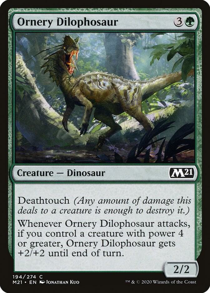 Ornery Dilophosaur [Core Set 2021] 194