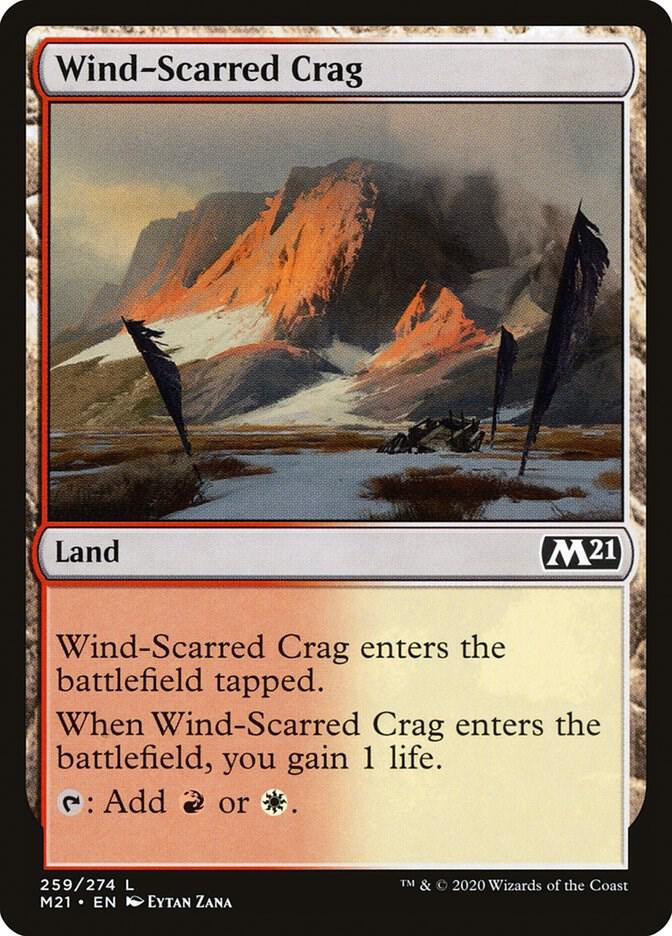 Wind-Scarred Crag [Core Set 2021] 259